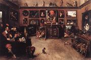 FRANCKEN, Ambrosius An Antique Dealer s Gallery china oil painting reproduction